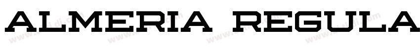 Almeria Regular字体转换